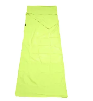 115*210cm green Household anti dirty sleeping bag, portable liner, ultra-light hotel travel sleeping bag AZ21675