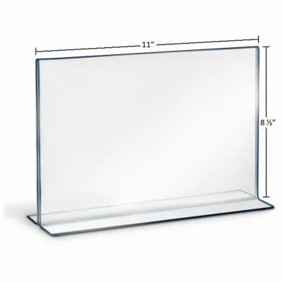 11x8.5 Tabl Sign Holder | Pack Of 4