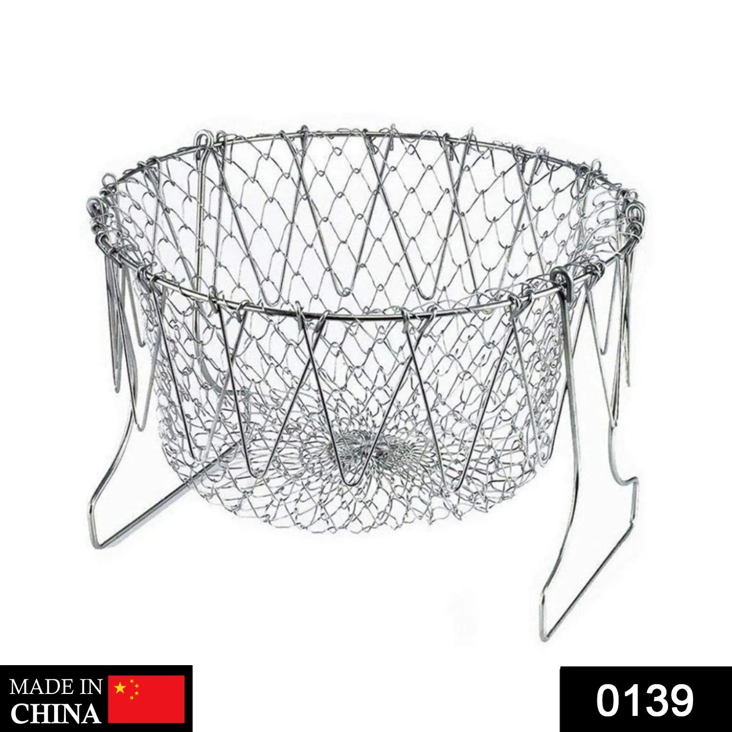 139 Foldable Strainer Chef Basket