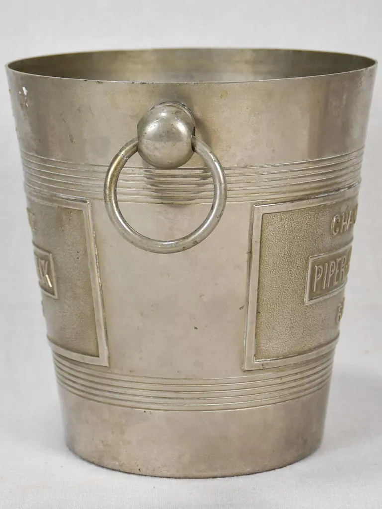 1930s Piper-Heidsieck champagne bucket 9½"