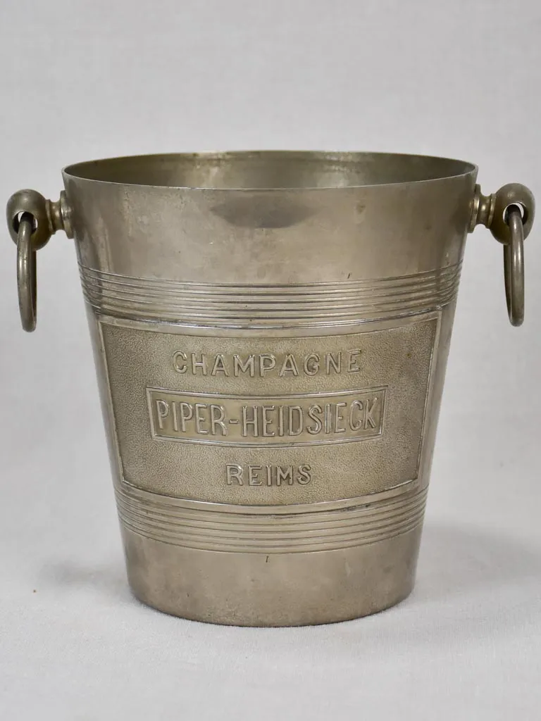 1930s Piper-Heidsieck champagne bucket 9½"