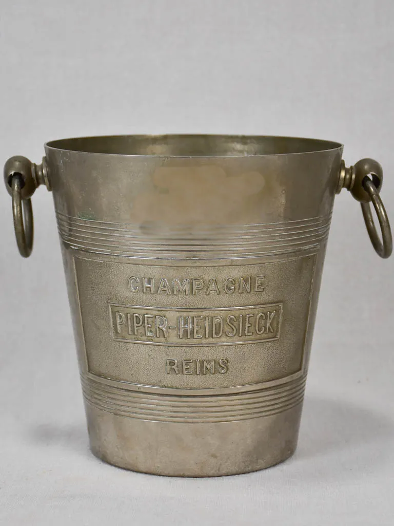 1930s Piper-Heidsieck champagne bucket 9½"