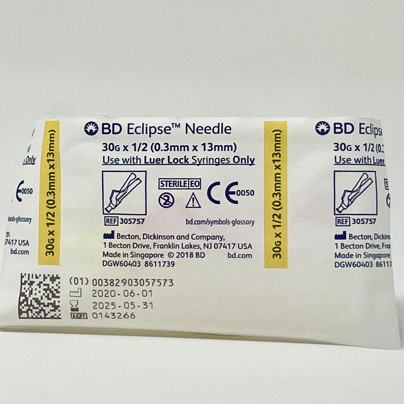 30G Needle Eclipse Safety | BD