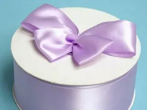 50 Yards 2" DIY Lavender Satin Ribbon Wedding Party Dress Favor Gift Craft