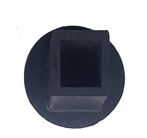 A to Z Hub Vacuum Rubber Pad For Square Pipe Baby Swing Cradle/Ghodiyu. (For Square Pipe) - Black, 4