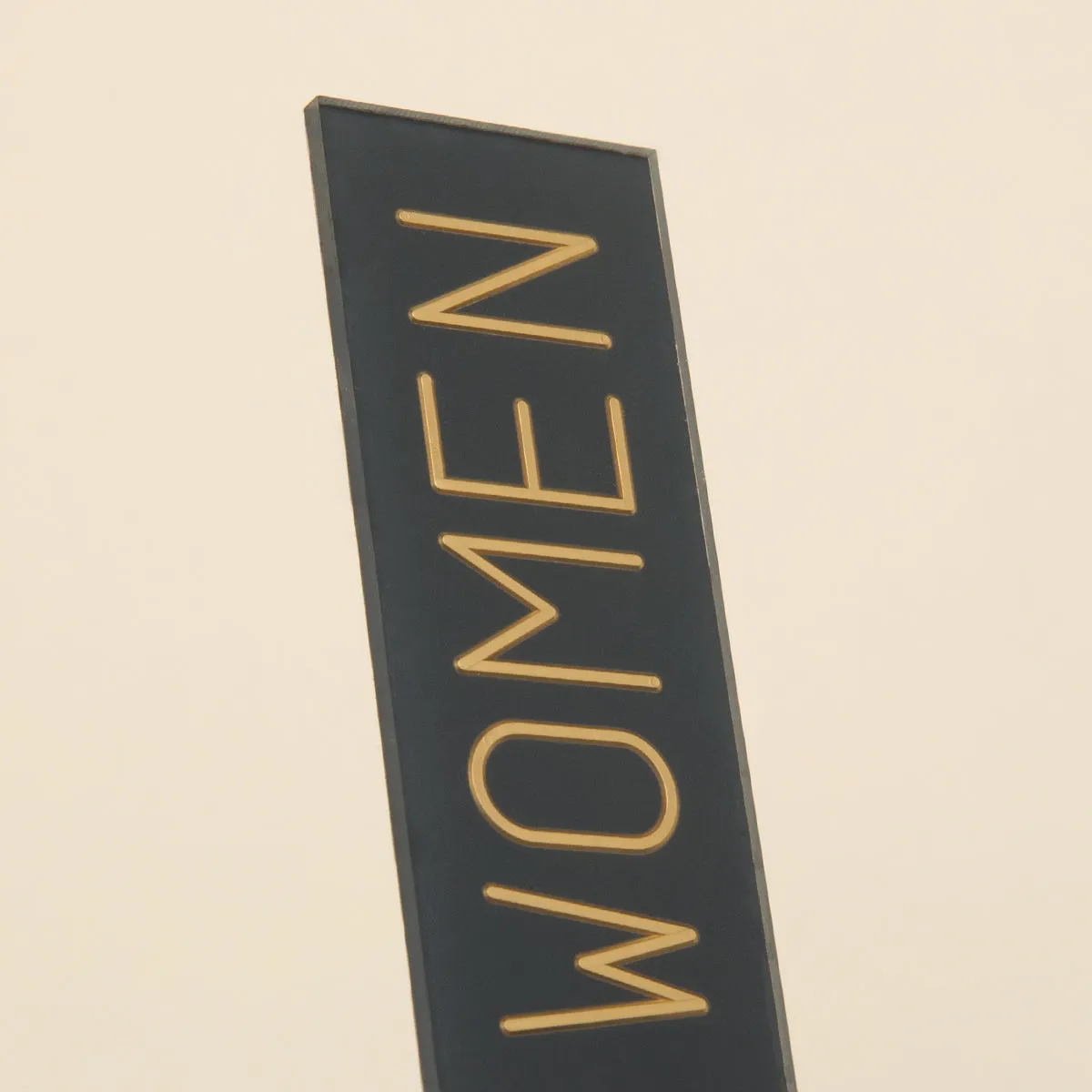 Acrylic Women Sign