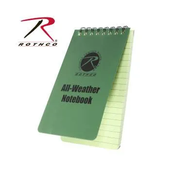 All-Weather Waterproof Notebook