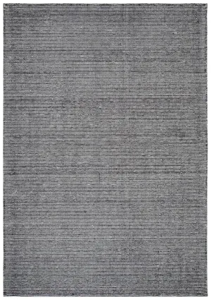 Allu 225cm x 155cm Hand Loomed Rug - Black