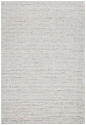 Allu 225cm x 155cm Hand Loomed Rug - Stone