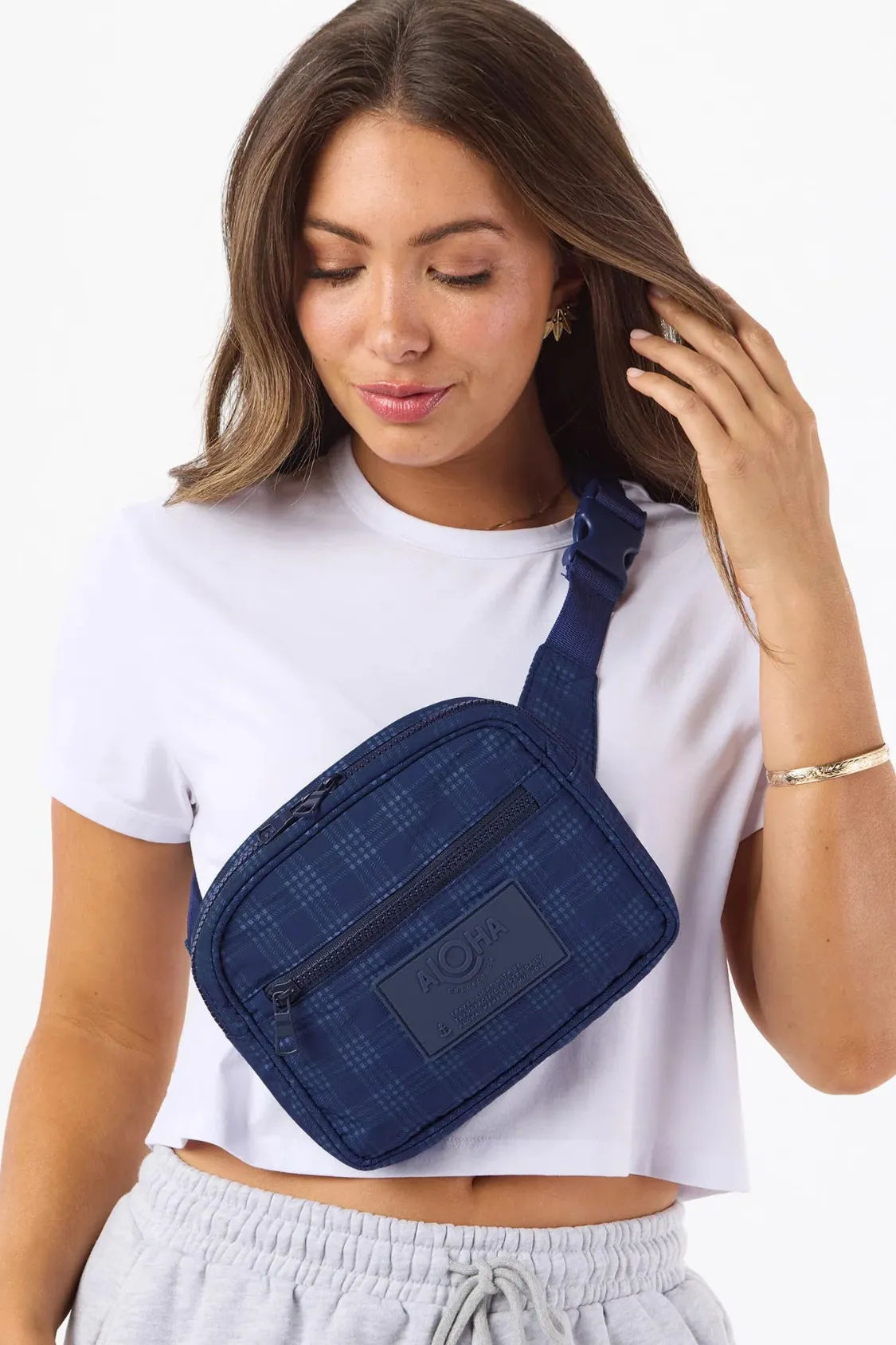 ALOHA COLLECTION - KEEP IT LIGHT HIP PACK PALAKA NAVY