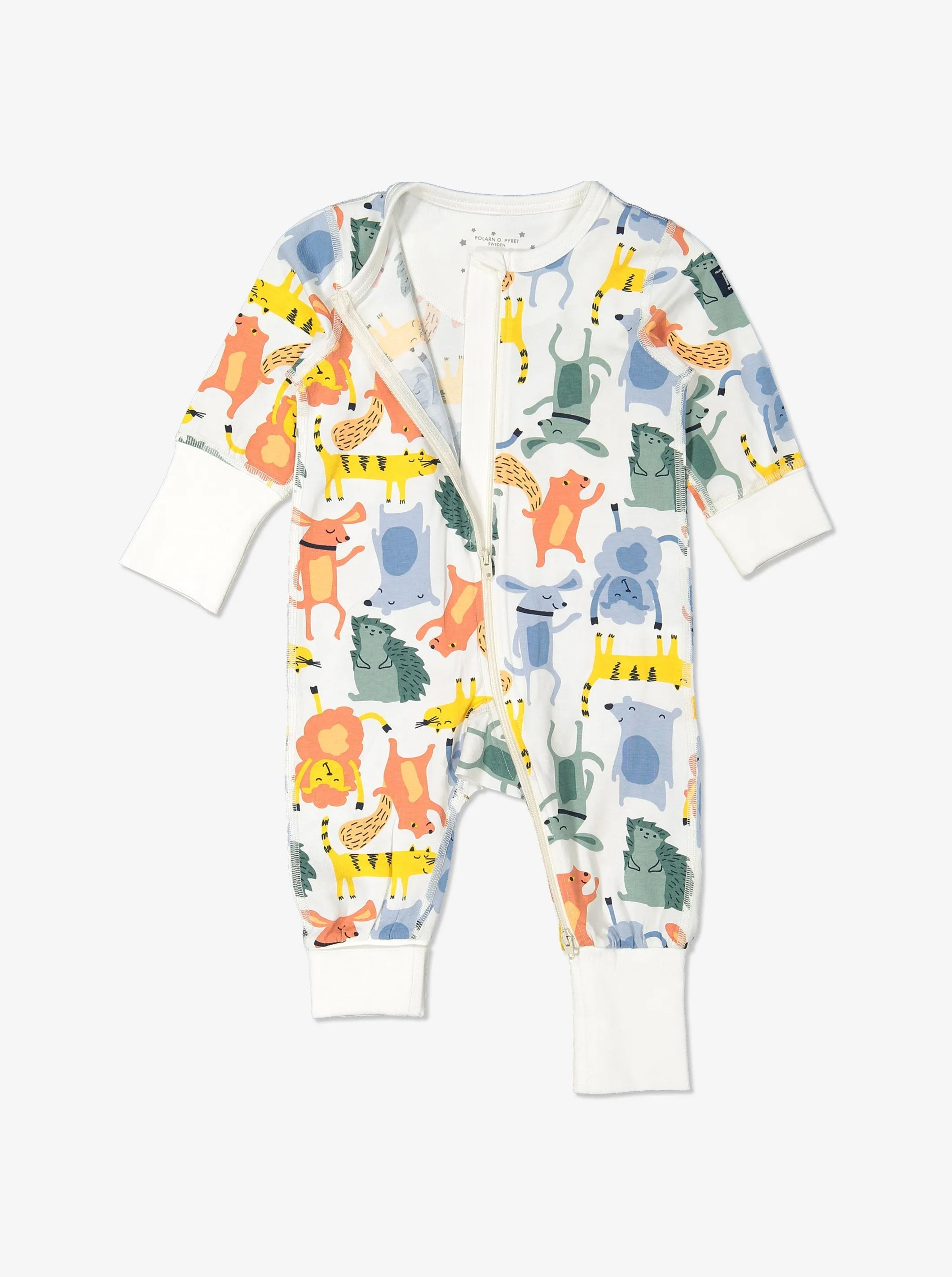 Animal Print Kids Sleepsuit