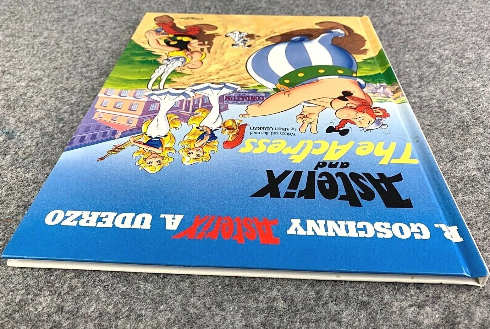 Asterix & the Actress - 2001 Orion 1st UK Edition Hardback Comic Book EO by Uderzo