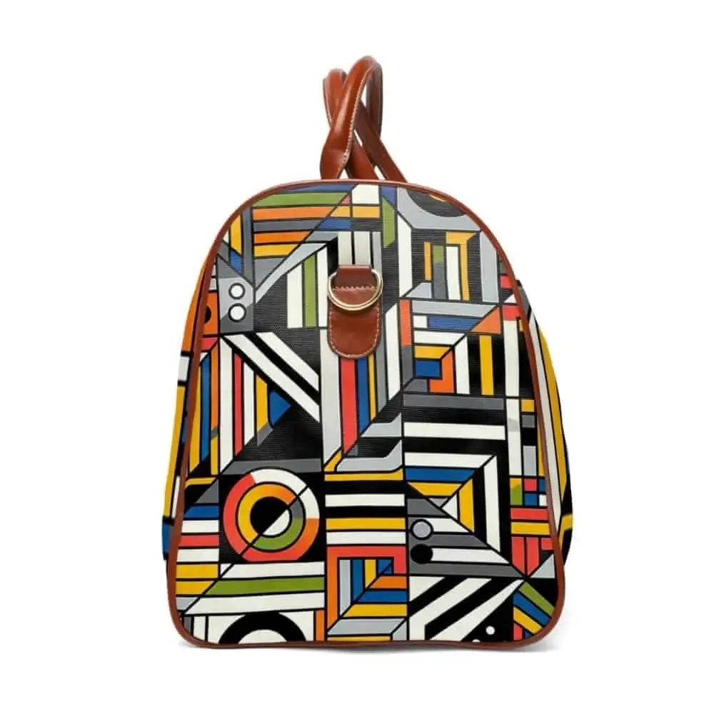 Ava Mondrian - Geometric Travel Bag