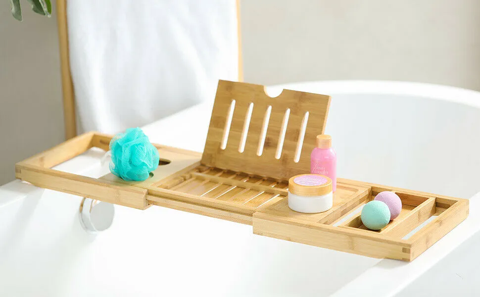 Bamboo Bathtub Tray