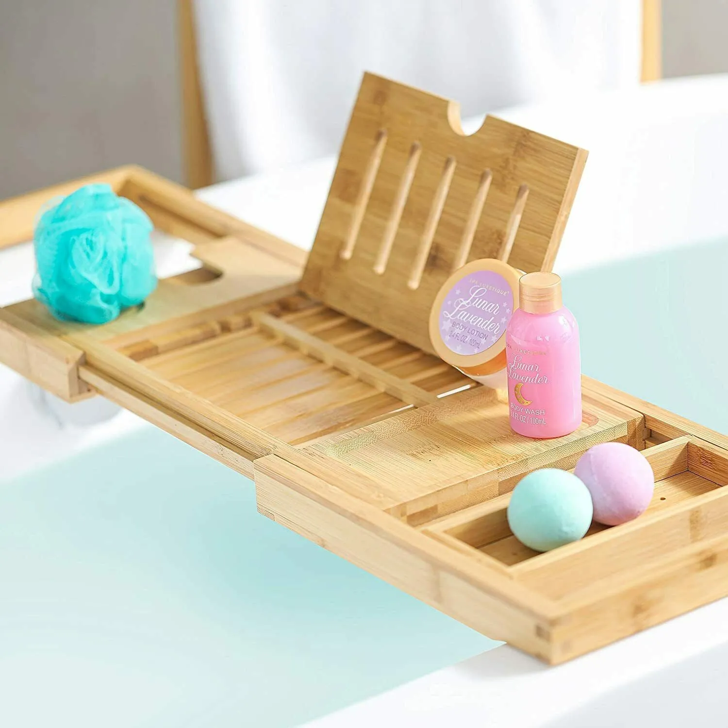 Bamboo Bathtub Tray