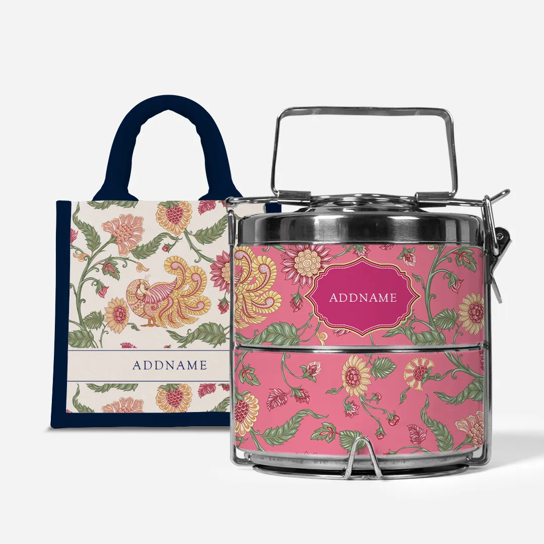 Batik Series - Cempaka Two-Tier Tiffin Carrier