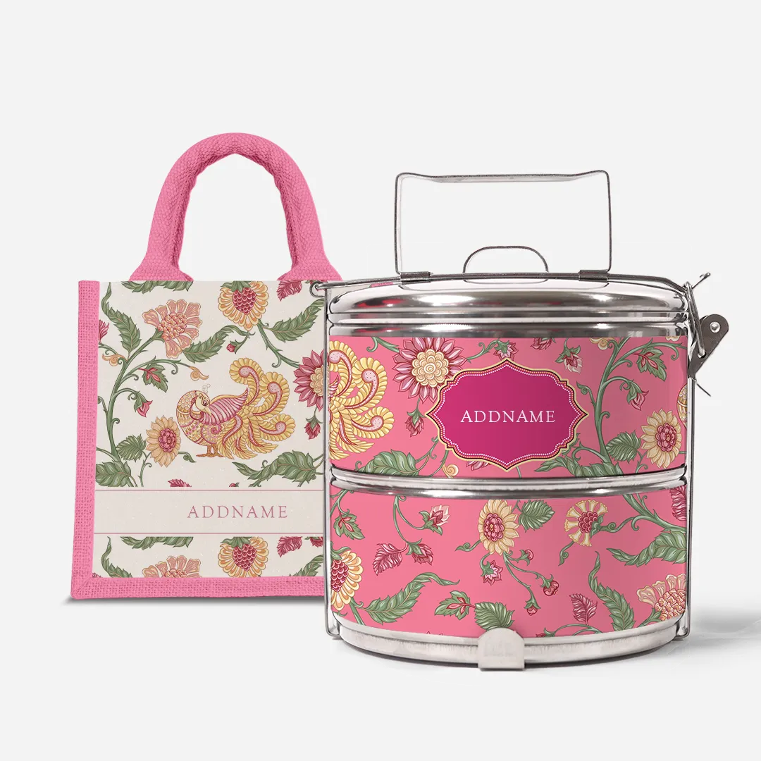 Batik Series - Cempaka Two-Tier Tiffin Carrier