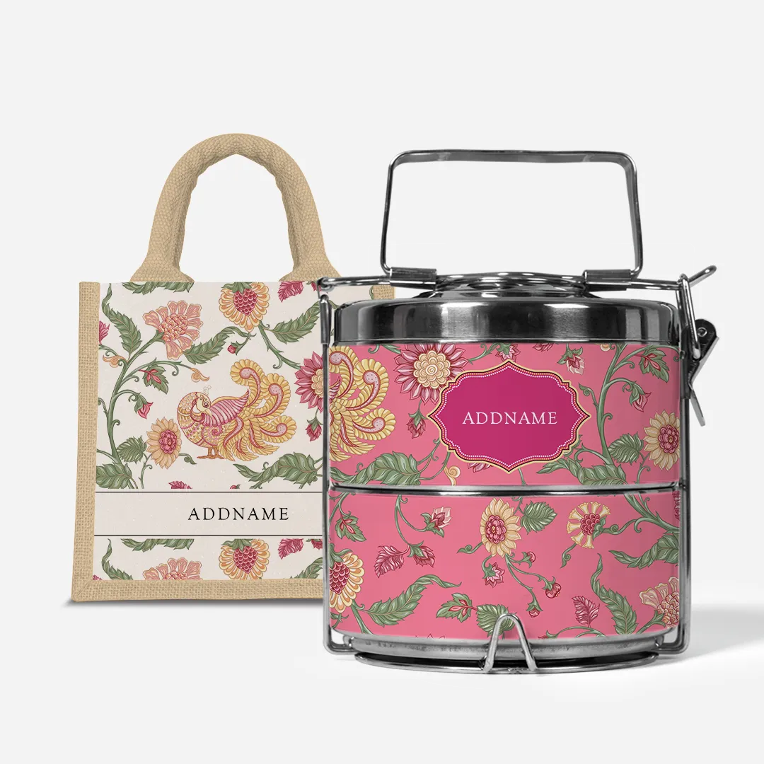 Batik Series - Cempaka Two-Tier Tiffin Carrier