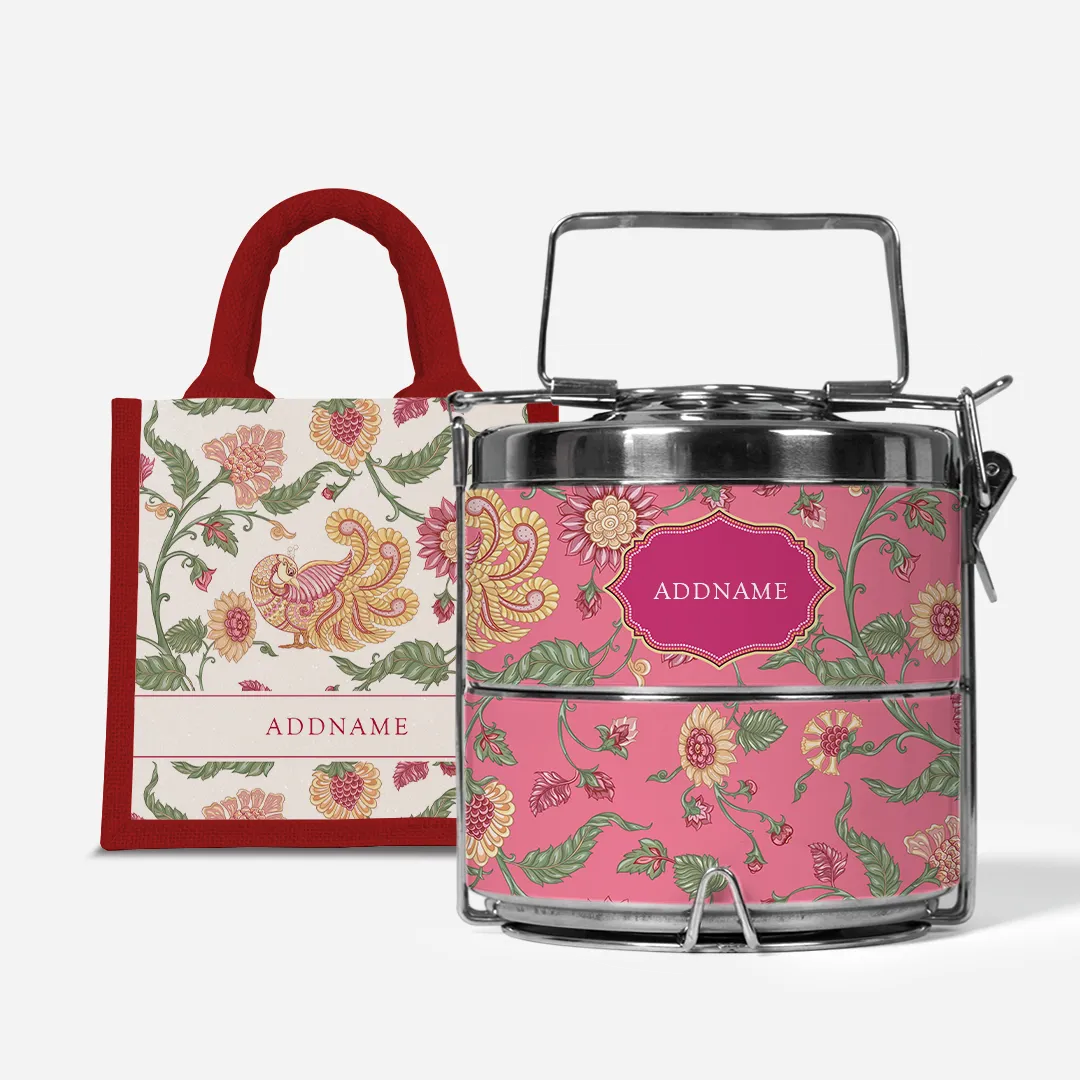 Batik Series - Cempaka Two-Tier Tiffin Carrier