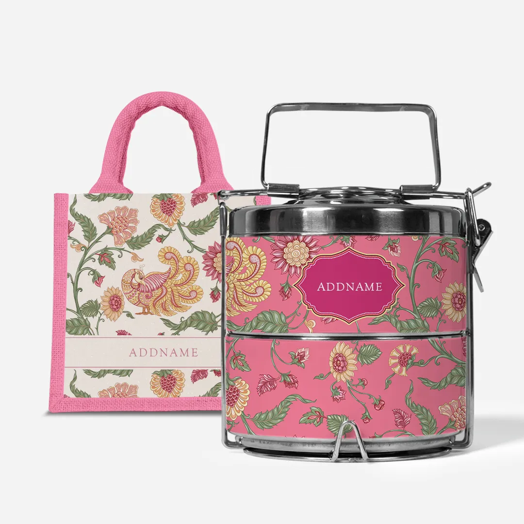 Batik Series - Cempaka Two-Tier Tiffin Carrier