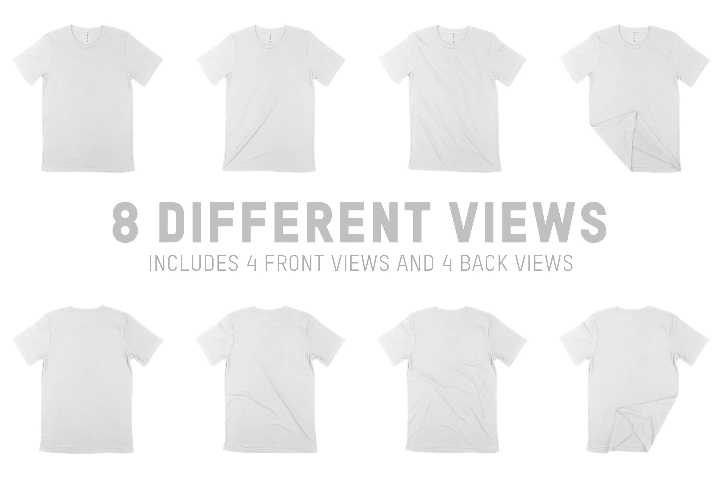 Bella   Canvas 3413 Triblend T-Shirt Mockups