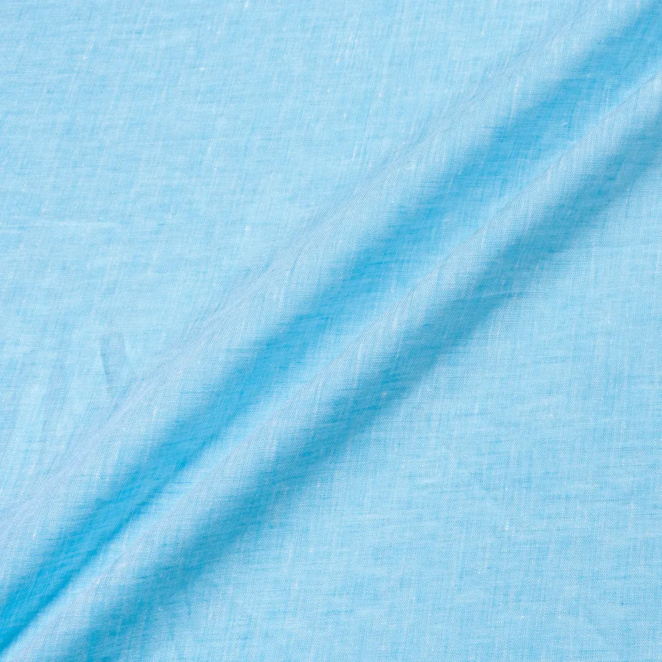 Blizzard Blue Italian Pure Linen