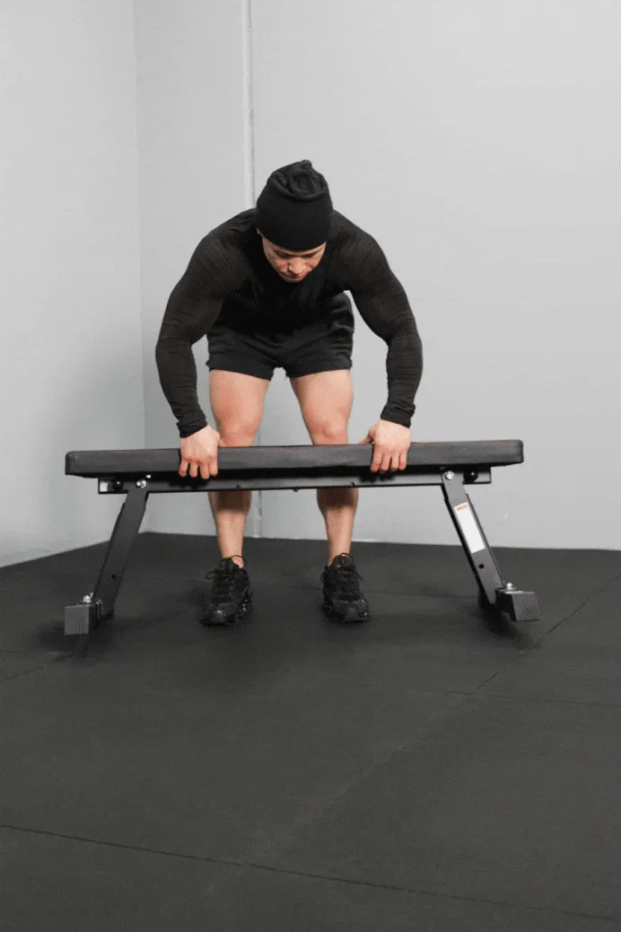 Body Iron Foldable Flat Bench