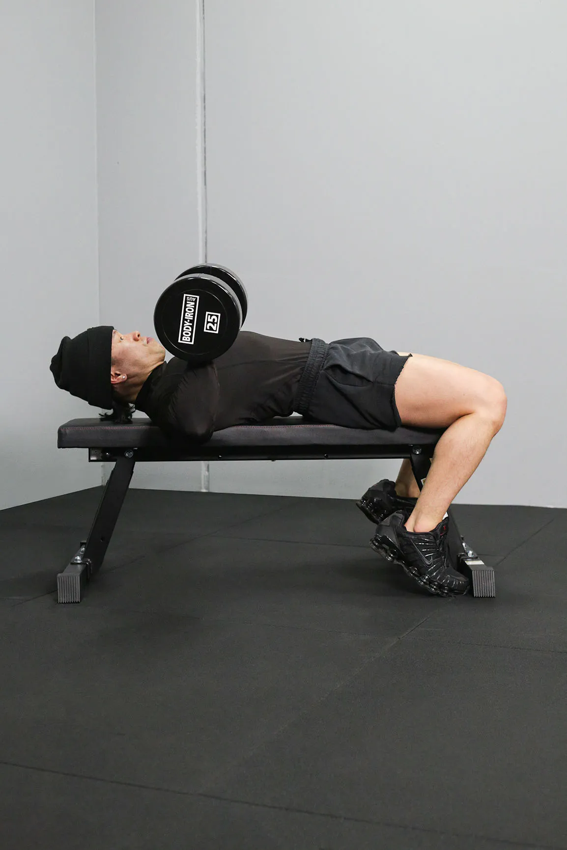 Body Iron Foldable Flat Bench