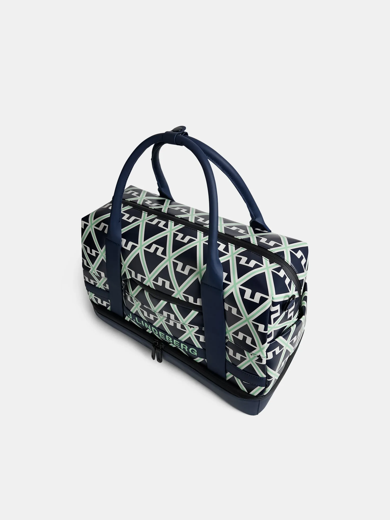 Boston Bag Print / Geo JL Navy