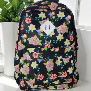 BP722 - Printed Canvas Backpack