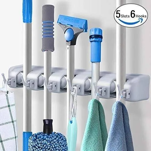 Broom Holder Wall Mount