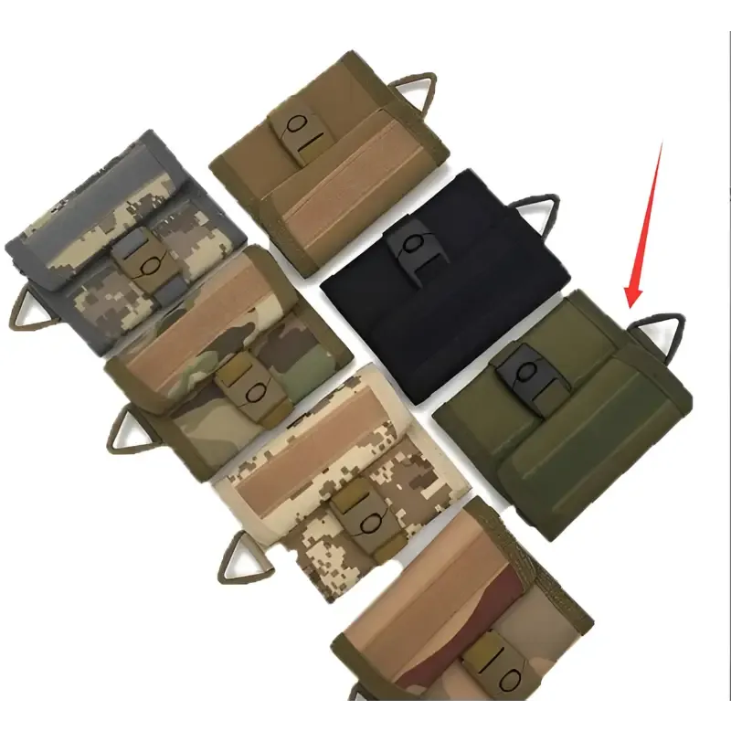 Camouflage Wallet with Key Pendant Bag Function