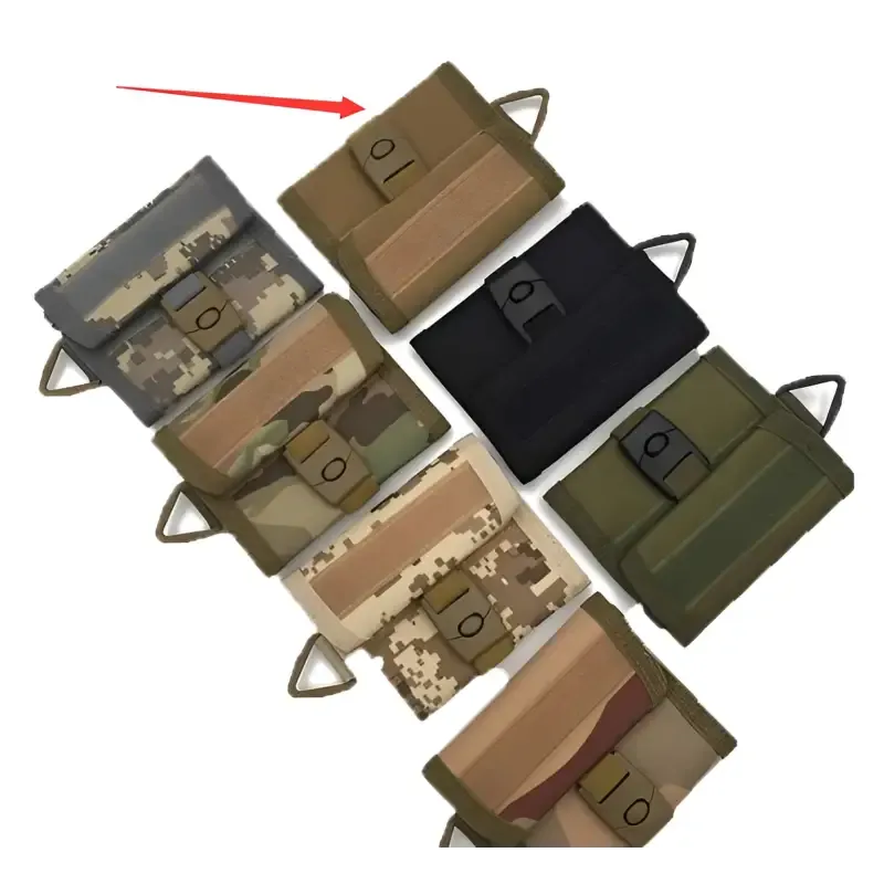 Camouflage Wallet with Key Pendant Bag Function