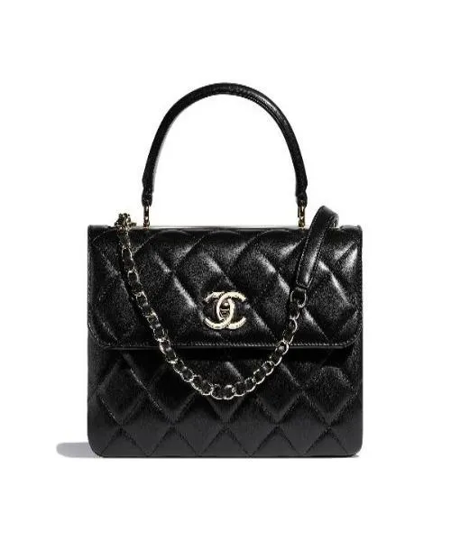 Chanel Small Flap Bag Lambskin Black