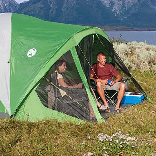 Coleman 6-Person Dome Tent with Screen Room | Evanston Camping