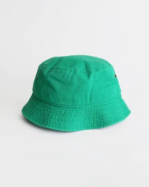 Cotton Bucket Hat Kellygreen