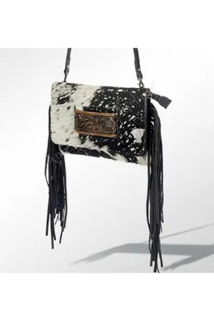 Cowhide Crossbody Purse