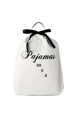 Cream Pajamas Zzzz Travel Bag