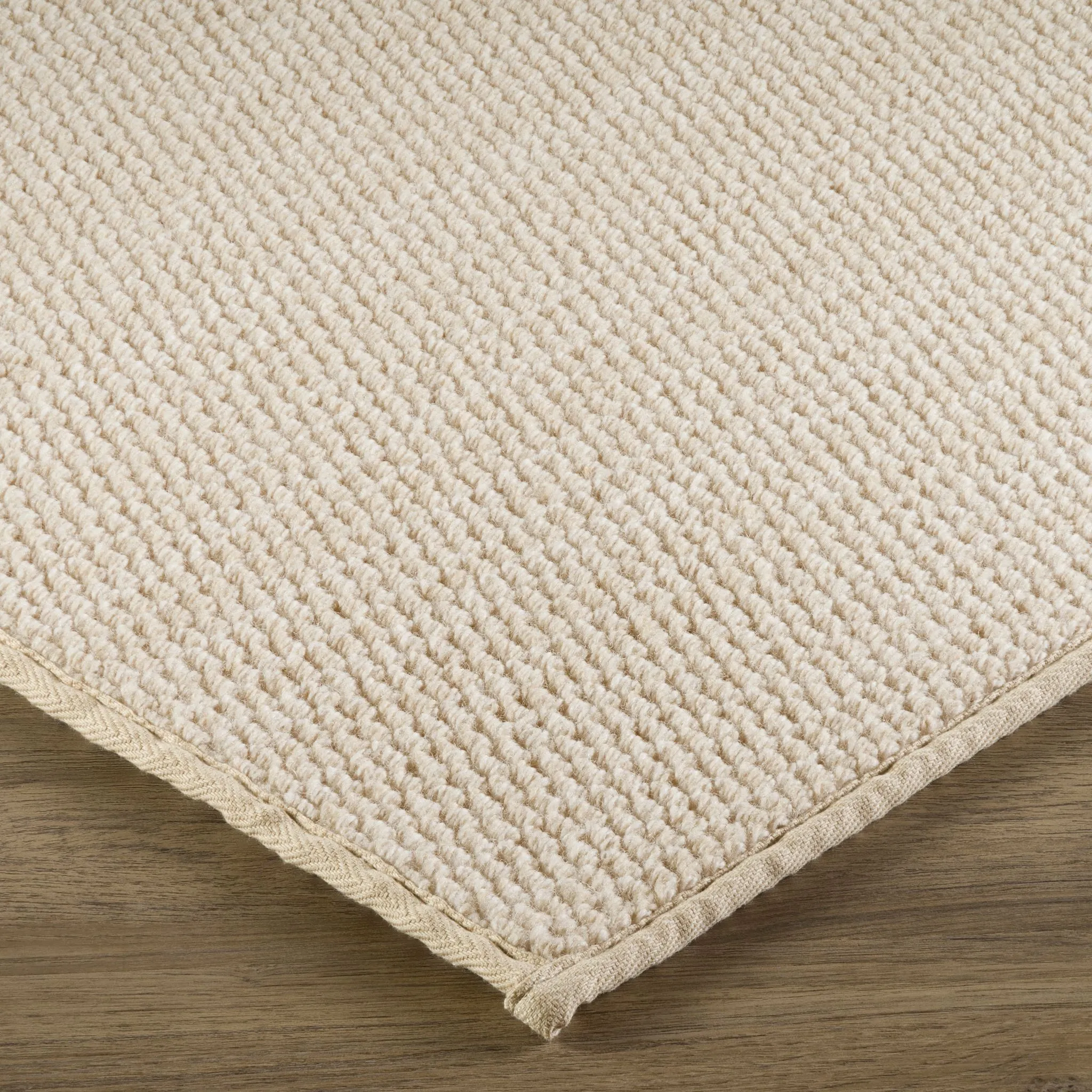 Crest Stria Velvet Carpet, Driftwood