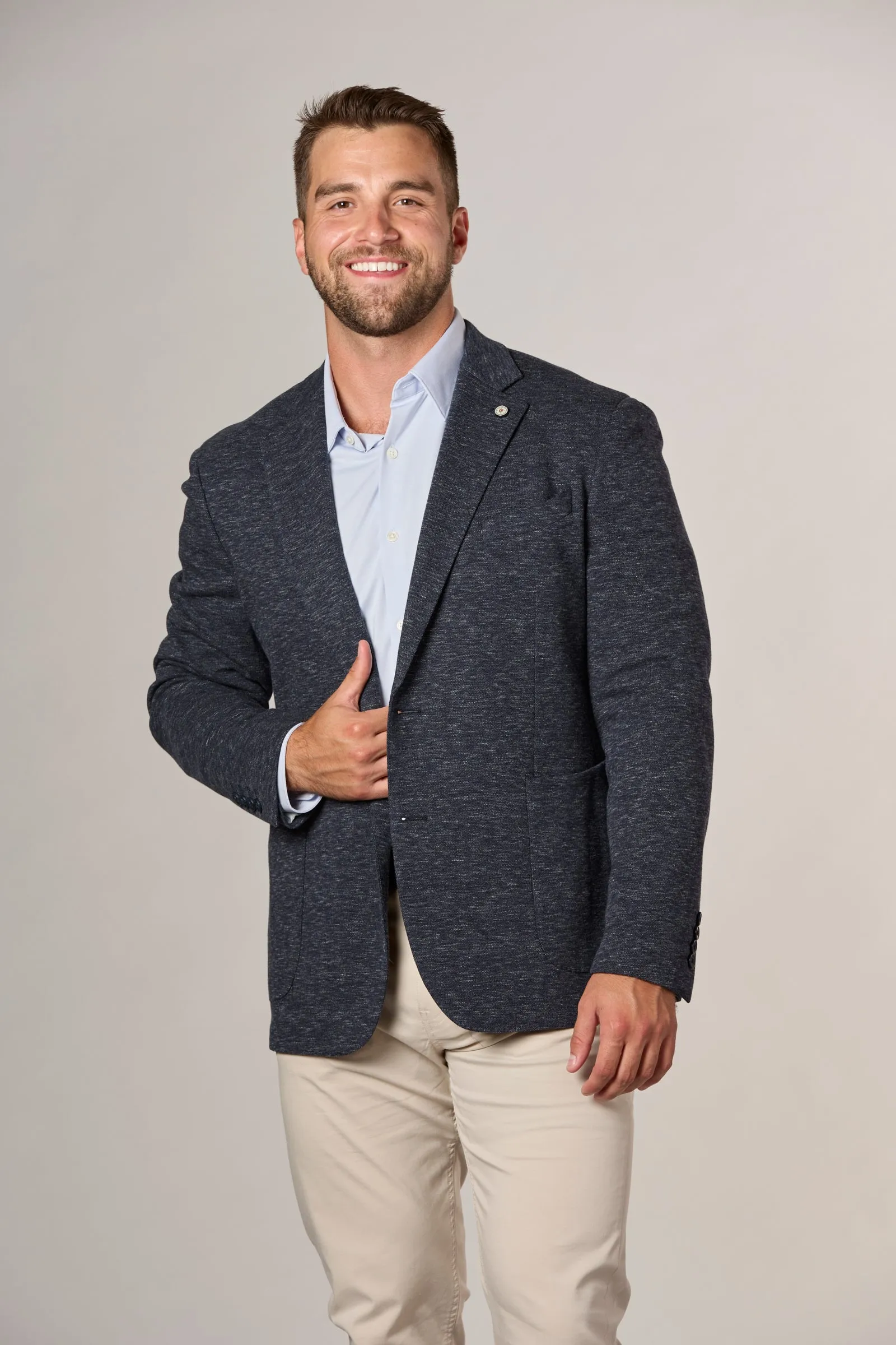 Crosshatch Texture Jacket