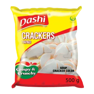 DASHI CRACKERS PAPAD 500GM