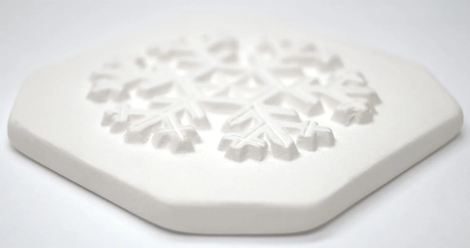 Delphi Snowflake Impression Tile