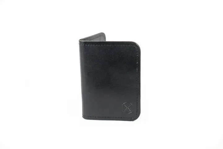 Double Barrel Vertical Bifold Wallet