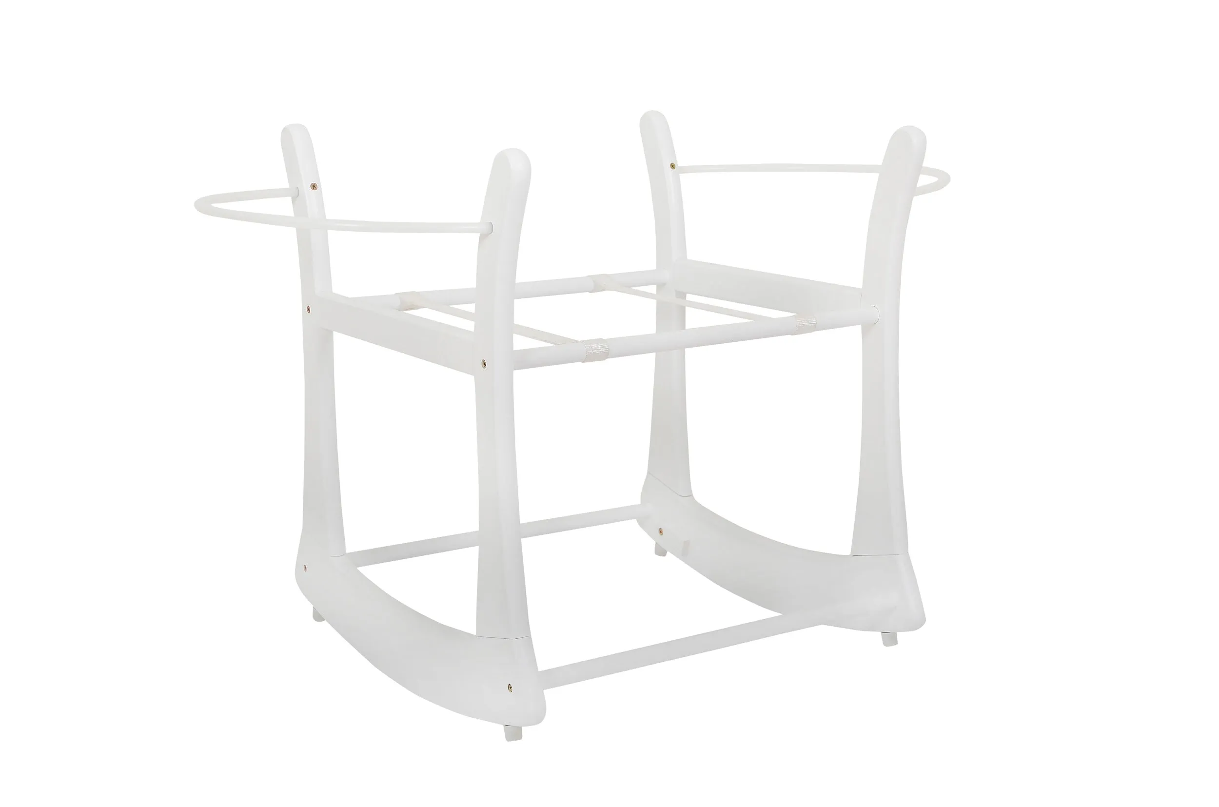 East Coast Nursery Rocking Basket Stand White