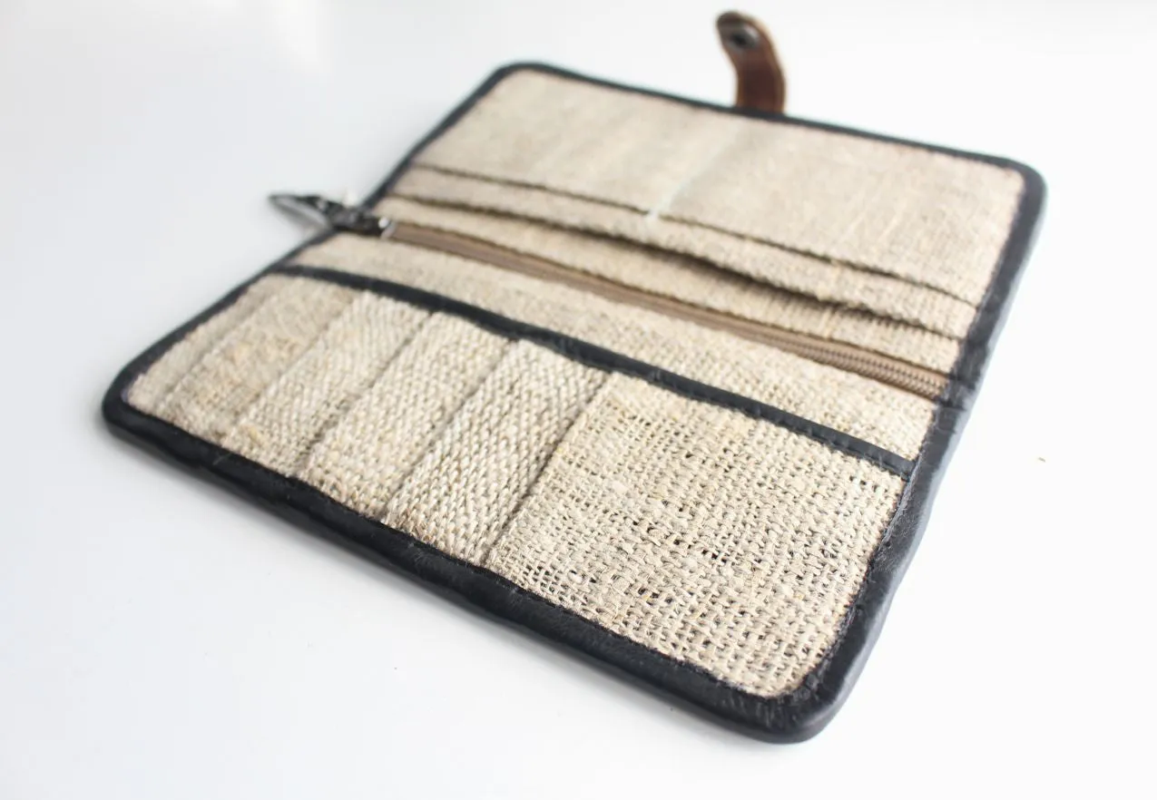 Ecofriendly Hemp Women's Clutch Purse