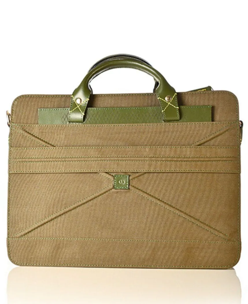 Ecru Laptop Bag