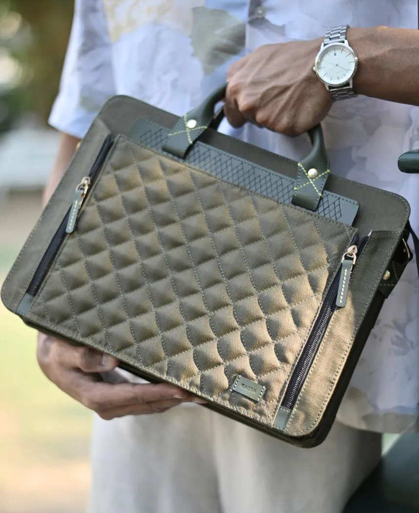 Ecru Laptop Bag