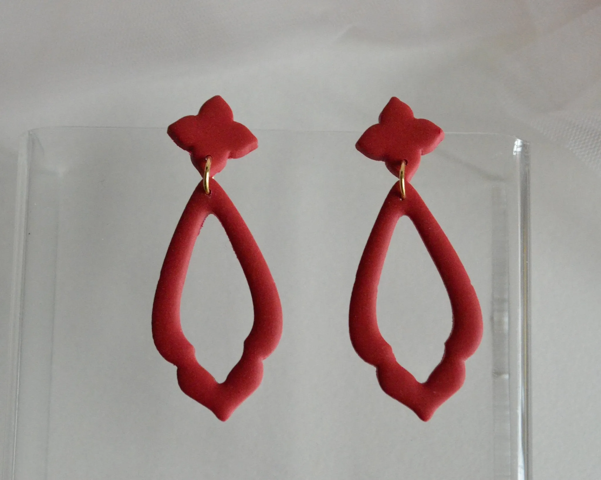 Elegant Evelynn Clay Dangles