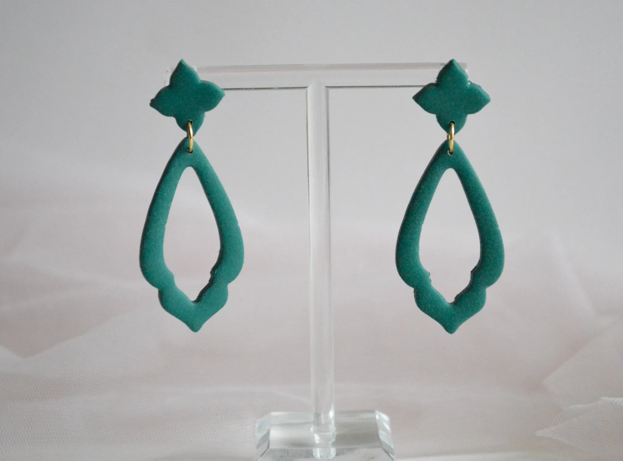 Elegant Evelynn Clay Dangles