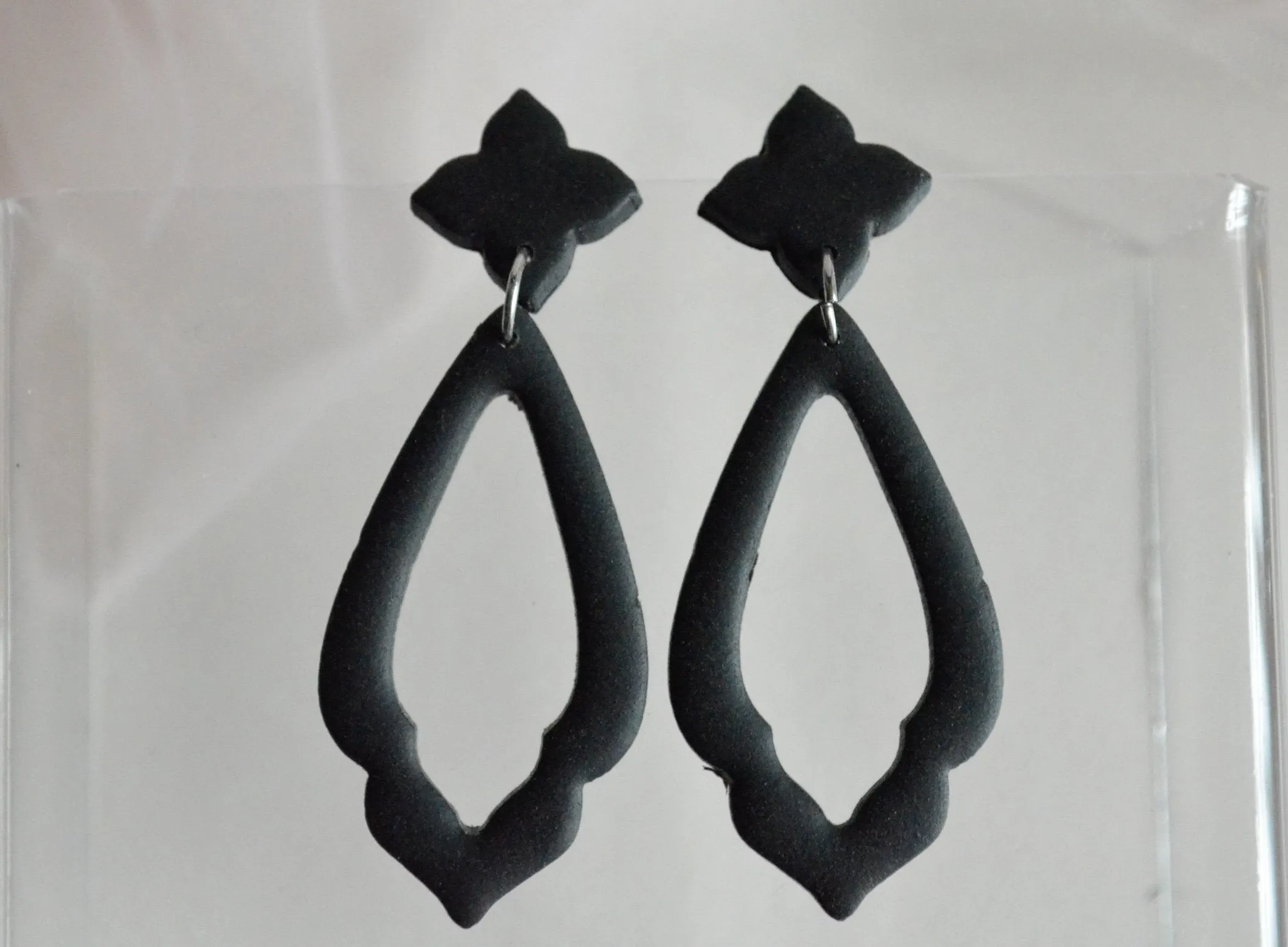 Elegant Evelynn Clay Dangles